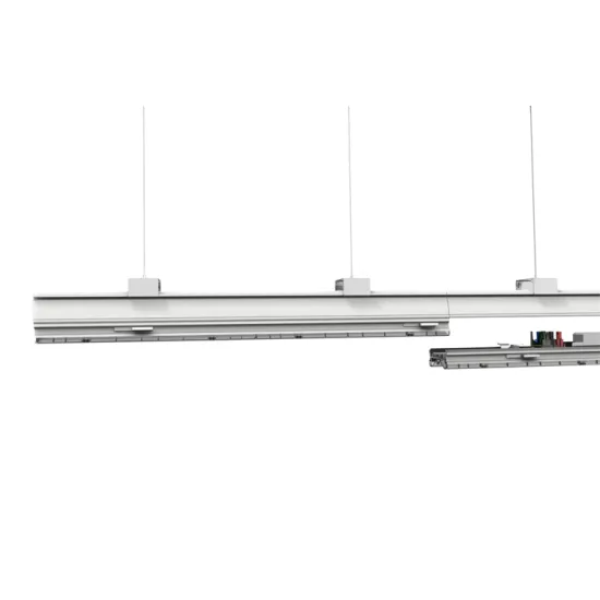 Aluminum Suspended LED Linear Trunking Light for Supermarket and Office Emergency Lighting