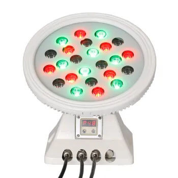 IP65 Waterproof RGB LED Wall Washer Light 24W DMX Control Aluminum Alloy Housing