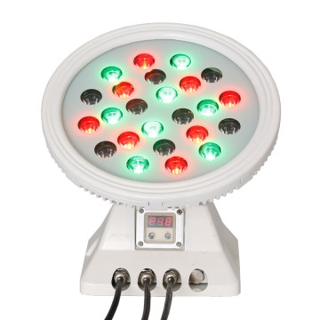 IP65 Waterproof RGB LED Wall Washer Light 24W DMX Control Aluminum Alloy Housing