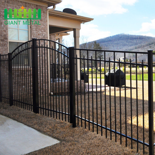 Galvanized Wrought Iron Fence