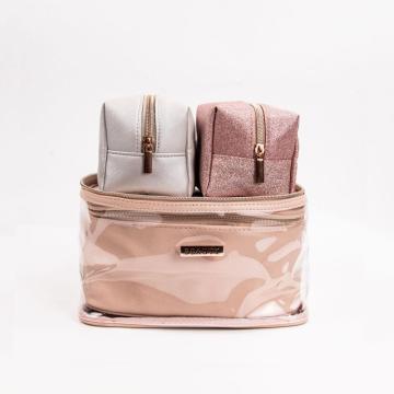 Portable fashion cosmetic bag