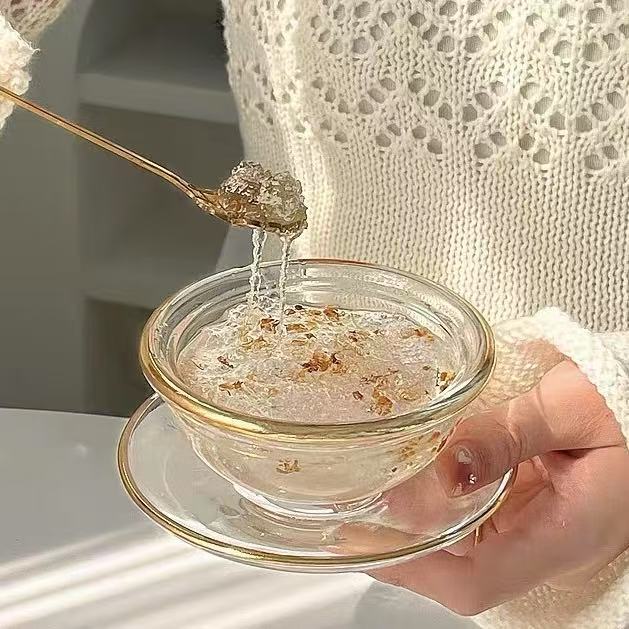 Summer Essential Clear Glass Dessert Bowls