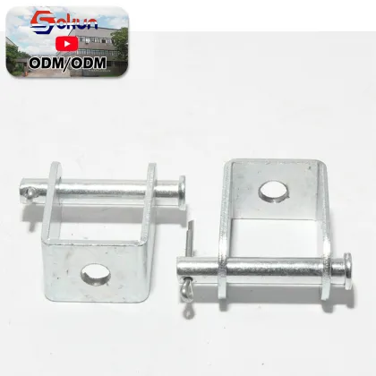 Customizable Galvanized Steel Spool Insulator Secondary Deadend Clevis Ring for Power Transmission Systems