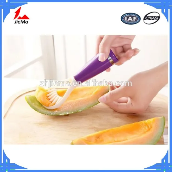 2016 new product kitchen tool fruit slicer plastic seed remover