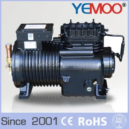 15 HP YEMOO Semi-Hermetic Piston Copeland Refrigeration Screw Compressor with Spare Parts