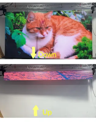 Scenico P1.25 LED Rolling Gate Display