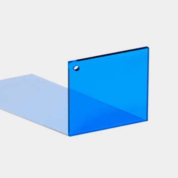 Customizable Sky Blue 3mm/5mm Acrylic Sheets: Transparent Raw Material and Plexiglass Processing Services