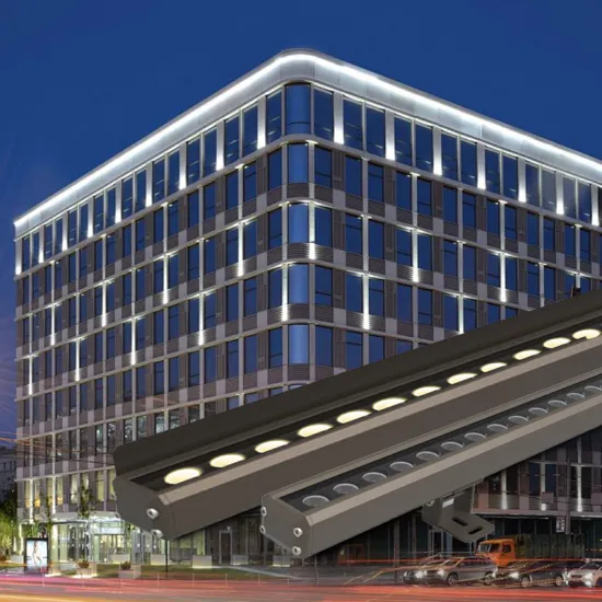 DMX-Controlled Waterproof RGBW LED Wall Washer Light