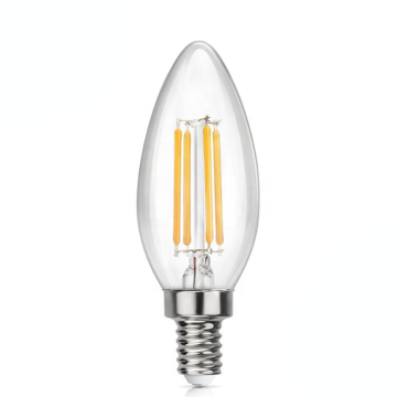 4W 440LM مصابيح شمعة خيوط LED - أفضل مبيعات 220V 110V C35 E14