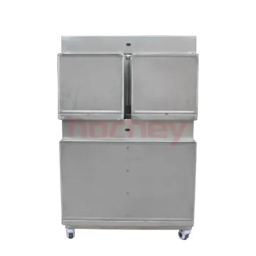 Stainless Steel Veterinary Therapy Oxygen Infrared Warm Heated Cage with IV Pole