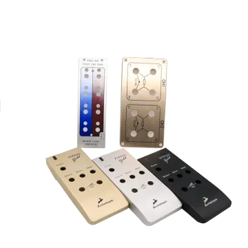 Panel mirror color plate blue gold anodized aluminum