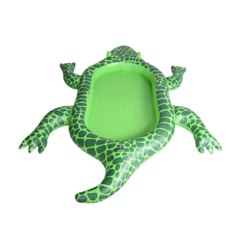 New green crocodile Inflatable swimming pool kiddie pool