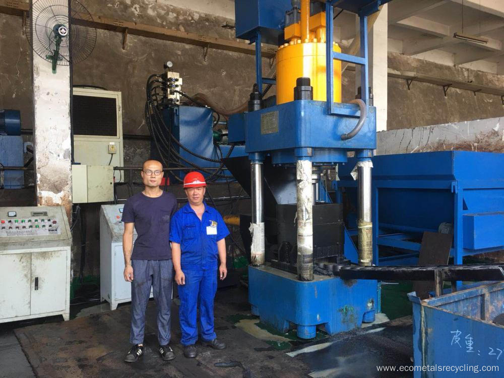 Heavy-duty Aluminium Recycling Briquetting Machine Equipment