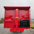 13.75m low flatbed semi trailer