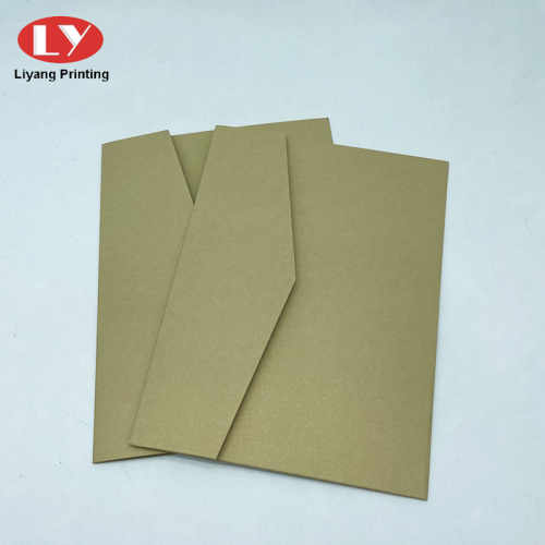 Hurtownia Pearl Paper Card uchwyt na niestandardowy folder koperty