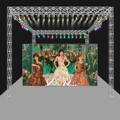 Building Outdoor Projector Screen Led Display Signs