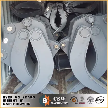 Sany Excavator Grapples: 285, 305, 330 Ton Mechanical Grabs for Demolition and Logging