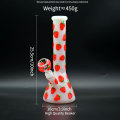 red strawberry Glass Percolator bong