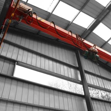10ton single girder stockyard use overhead crane