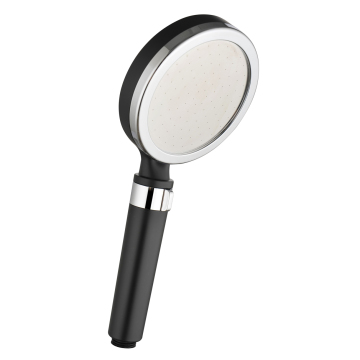 Cabezal de ducha de filtro de mano iónico de alto flujo con 4 funciones - Mejora moderna del baño