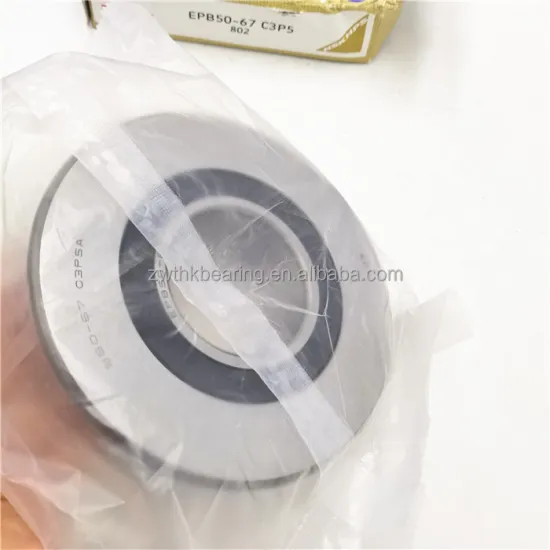 High Speed Ceramic Ball Bearing EPB50-67 C3P5B 50x130x31mm