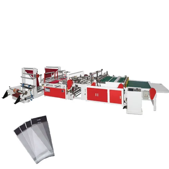 Self-Seal Clear Cellophane Bags Machine - BOPP Bag Making Machines