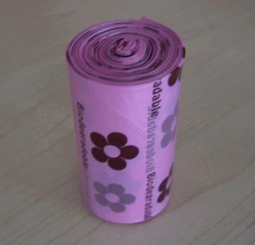 Dog waste bag