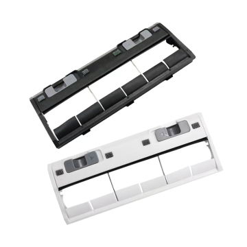 Black and White Main Brush Cover for Ecovacs Robot Vacuum Cleaners