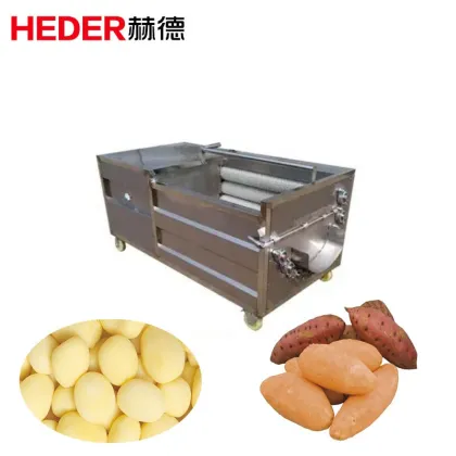 Automatic Customizable Cleaning Peeling Machine for Oysters, Shellfish, Ginger, and Potatoes