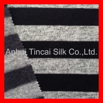 100% Polyester Printed Melange Fleece Fabric