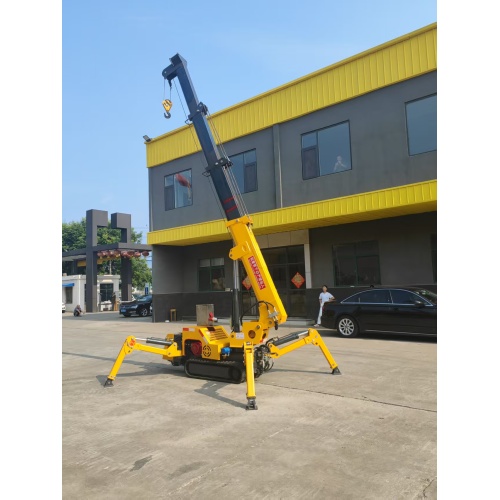 Прочный 2-тонный кран-паук для эффективной обработки грузов