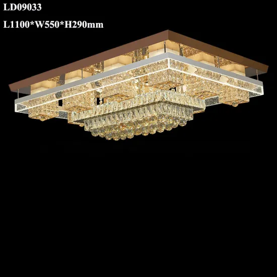 Crystal chandelier remote control led chandelier