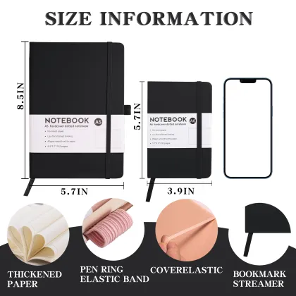 Top Selling Moleskine PU Notebook: Ideal Promotional Gift & Stationery Journal