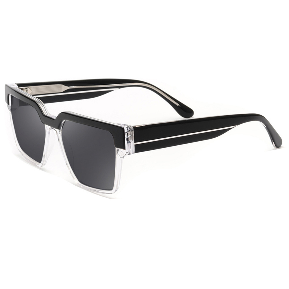 Oversize Black Acetate Eyewear
