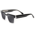 Oversize Black Acetate Eyewear