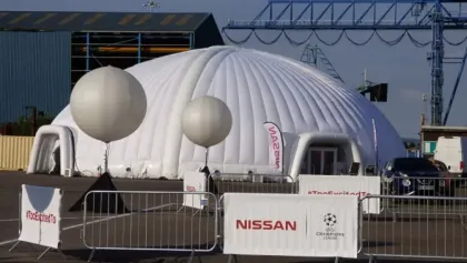 Giant Inflatable Dome: Large Event Structure in Evolution Dome Range