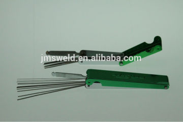 Small convenient, strong toughness, slag. Go to the cutting nozzle cleaner