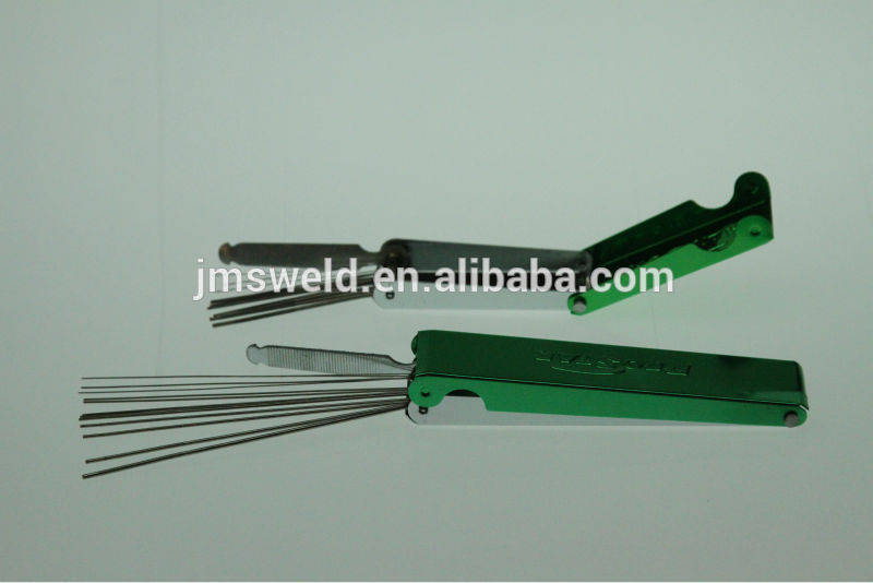 Small convenient, strong toughness, slag. Go to the cutting nozzle cleaner