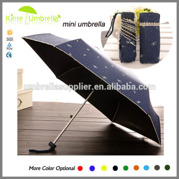 Pocket Umbrella / Gift Umbrella / 5 Folding 6k Super Light Mini Umbrella