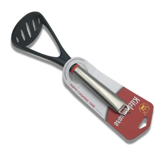 Best Wholesale Food Grade Heat Resistant Nylon Slotted Ladle Spoon for Cooking