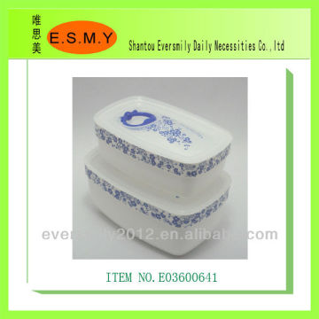 Plastic Fresh-keeping Food Container 2 in 1 Food Plastic Container Plastic Food Container 2 in 1 2012 Latest Design