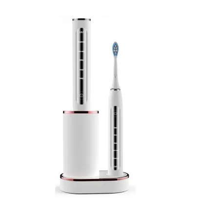 C&C Magnetic Levitation Toothbrush Stand: Dual-Mode Charging with DuPont Nylon Bristles