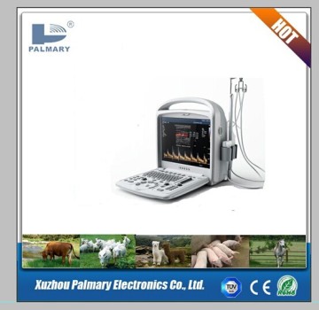 Portable Veterinary Color Doppler with Rectal Probe