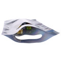 Holographic Zip Bags Retail Transparent Sealed Food Bags