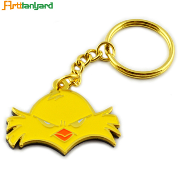 Metal Keychains Custom With Plated