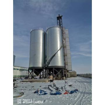 10.000 Tonnen Getreidesilo zur Lagerung von Weizen und Mais