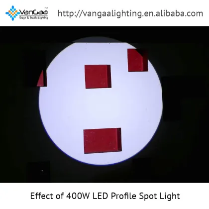 High Efficiency 18PB Fixed Lens ETC Optical Lenses: 400W LED Source for Low Noise Four Ellipsoidal Spotlight