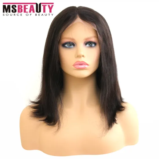 Msbeauty Wholesale Transparent HD Full Lace Bob Human Hair Lace Frontal Wigs For Black Women Brazilian Virgin Hair Lace FrontWig