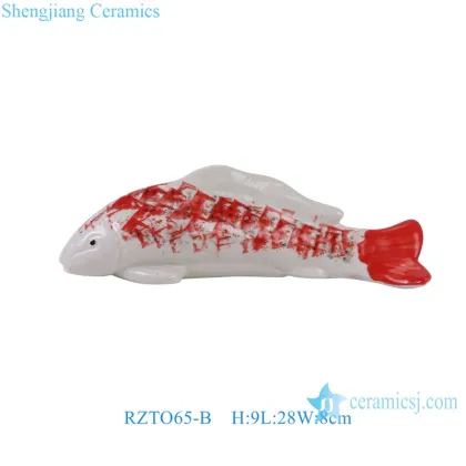 Jingdezhen High-Quality Goldfish Ceramic Decoration