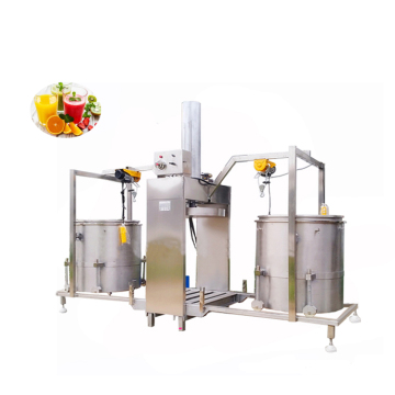 Hydraulik -Saft -Pressemaschine für Früchte: industrieller Apfelwassermelon Mango Ananas Orange Press